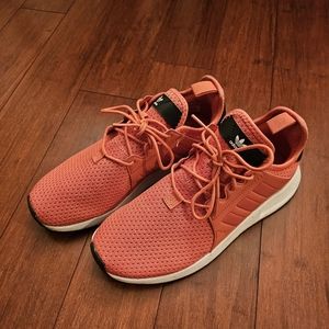 Adidas Orange-Red Running Shoes
